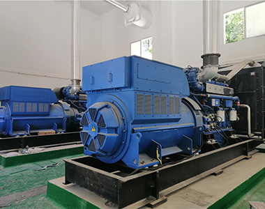 A project of the Guangxi Army uses EvoTec 900kw/10.5kv High-Voltage Generators in parallel operation