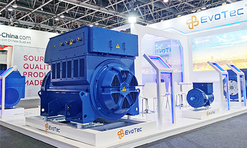 مولدات كهربائية من EvoTec تحضر CIPPE 2021 في بكين
