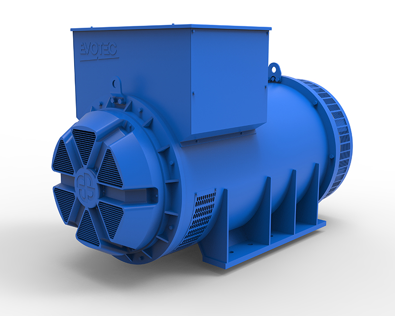 EVO468 Series Industrial Alternator 1650/2700kVA，400/480V，50/60Hz，4/6/8/10Pole