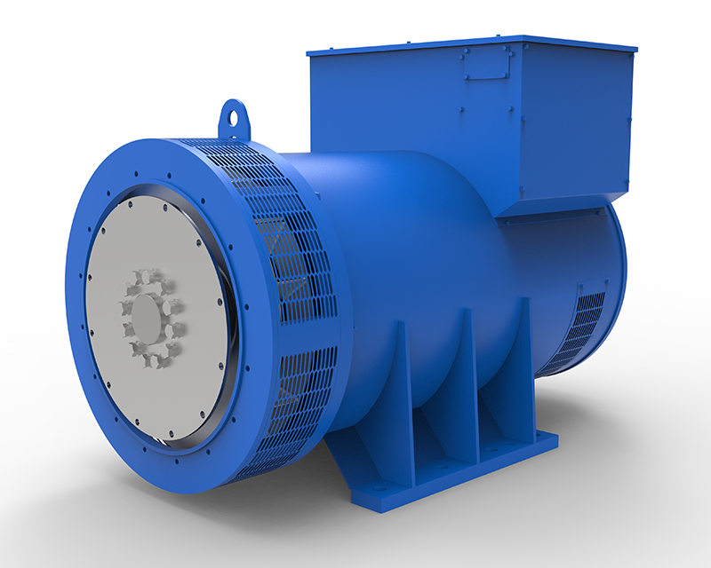 EVO428 Series Industrial Generator 913/1800kVA，400/480V，50/60Hz，4/6/8/10Pole