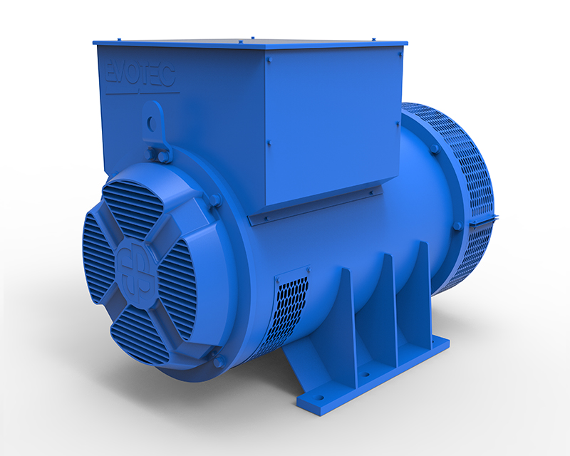 EVO368 Series Industrial Generator 563/960kVA，400/480V，50/60Hz，4/6/8/10Pole