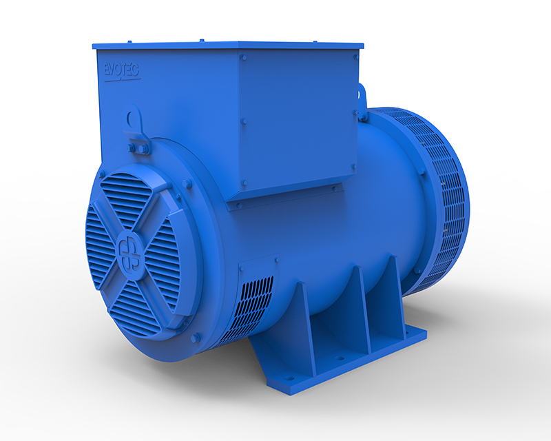 EVO318 Series Industrial Generator 381/600kVA，400/480V，50/60Hz，4/6/8/10Pole