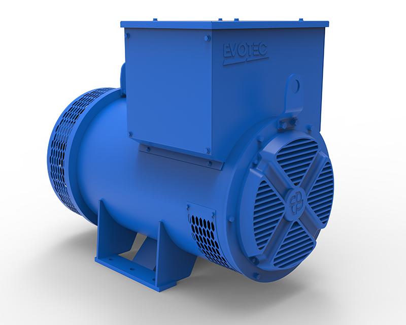 EVO228 Series Industrial Alternator 50/190kVA，400/480V，50/60Hz，4/6/8/10Pole