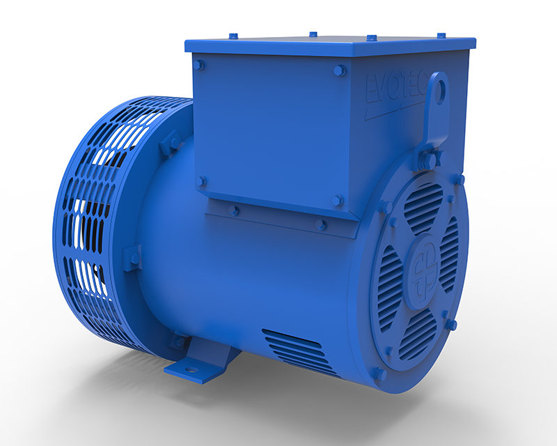 EVO168 Series Industrial Alternator 8.5/27kVA，400/480V，50/60Hz，4/6/8/10Pole 