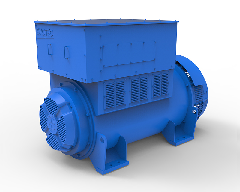 EVO428 High-Voltage Series Generator 500/1625kVA，3300/15000V，50/60Hz，4/6/8/10Pole