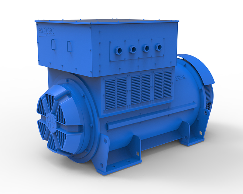 EVO468 High-Voltage Series Generator 500/1625kVA，3300/15000V，50/60Hz，4/6/8/10Pole