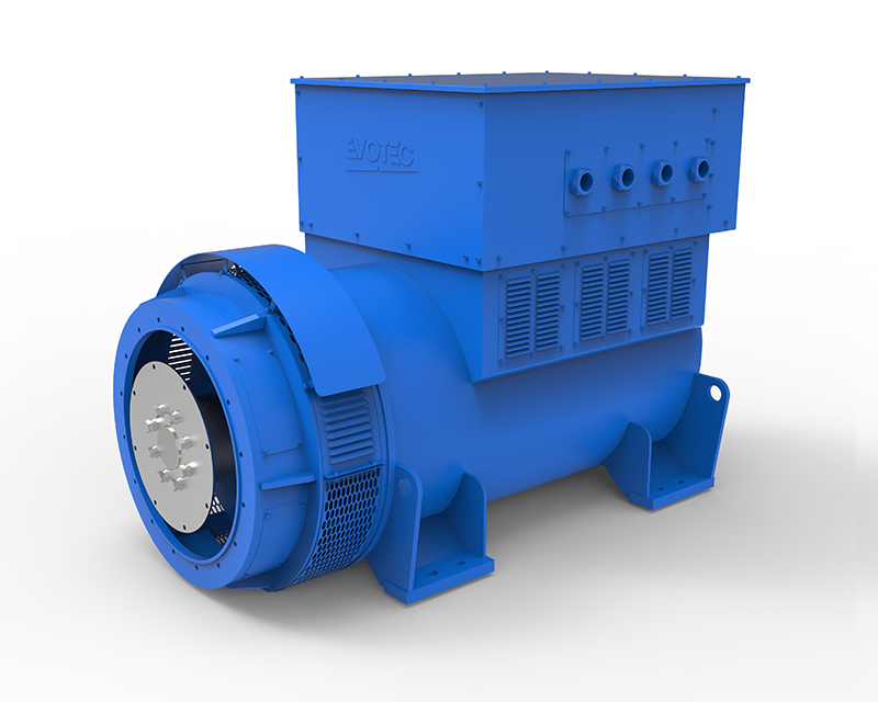 EVO428 High-Voltage Series Generator 500/1625kVA，3300/15000V，50/60Hz，4/6/8/10Pole