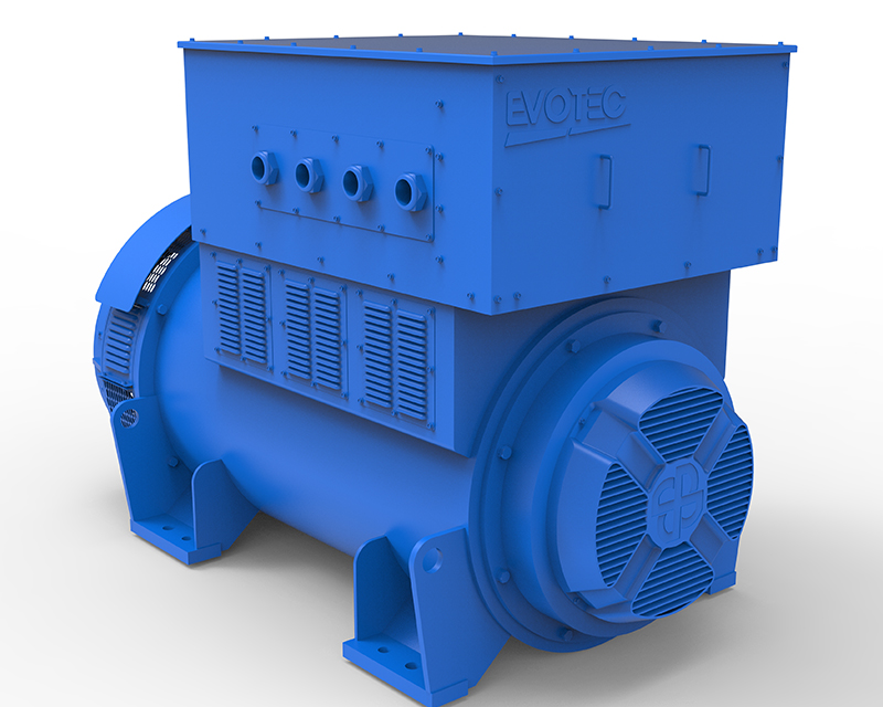 EVO428 High-Voltage Series Generator 500/1625kVA，3300/15000V，50/60Hz，4/6/8/10Pole